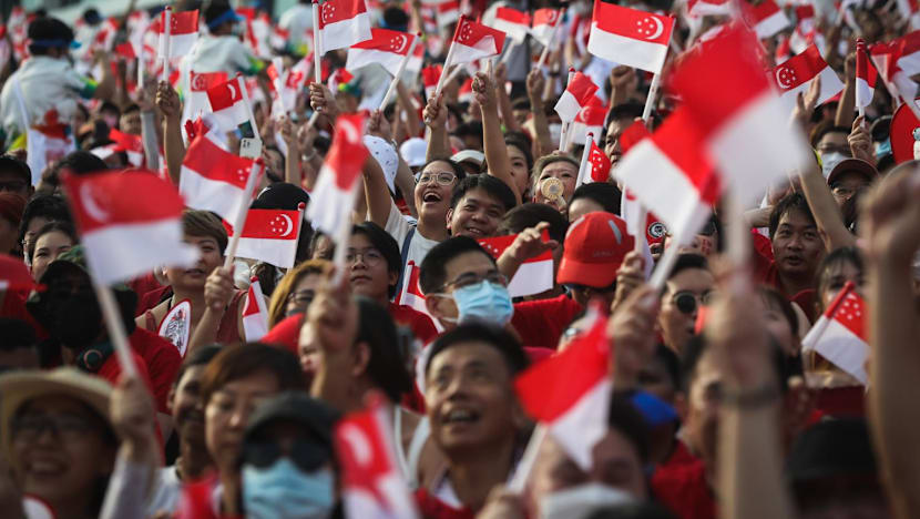 S'pore celebrates 57th birthday in full force, with first large-scale NDP since pandemic capturing the highs and lows