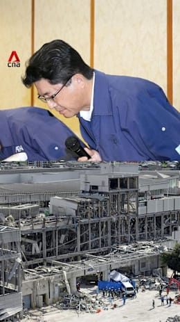 Aeon president apologises over mall explosion following Japan quake