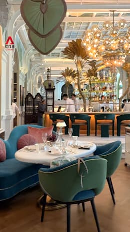 Inside Andre Chiang's new restaurant, 1887 at Raffles Hotel