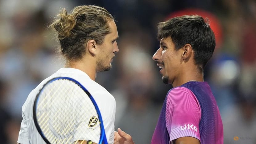 Zverev fights back to oust defending champion Popyrin from Canadian Open