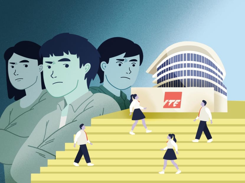 There are still stereotypes here about ITE, including how its students are below-average academically, have low self-esteem and lack discipline. There are still stereotypes here about ITE, including how its students are below-average academically, have low self-esteem and lack discipline.