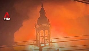 Historic clock tower collapses, luxury stores looted as French protests escalate