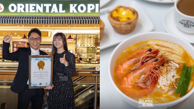 马来西亚华阳餐室鸡丝河粉销量创新纪录