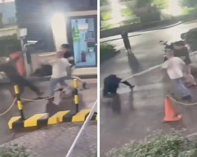 Security officer at City Square Residences injured after alleged group assault