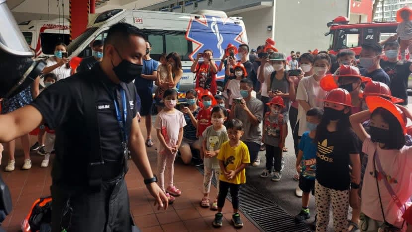6,000 hadiri Rumah Terbuka Balai Bomba SCDF; pertama dalam 2 tahun