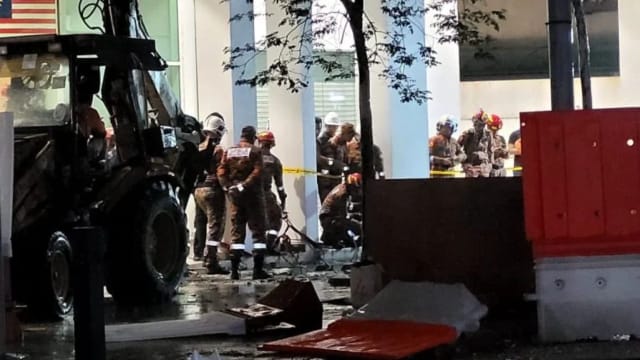 马国女游客坠地洞第五天  频繁下雨阻碍搜救行动