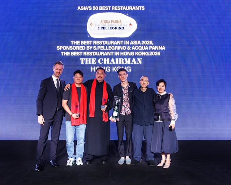 Asia’s 50 Best Restaurants 2026: Hong Kong’s Chairman takes top spot, Odette is Singapore’s top restaurant