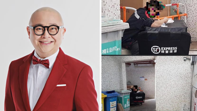 No One Wants To Eat Next To A Trash Bin: TVB Host Bob Lam Speaks Up For Delivery Driver Who Was Shamed For Eating In Public Space
