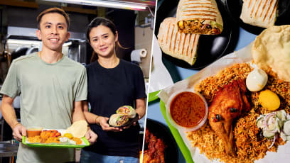 Chinese SAF Major Quits Army To Become Biryani Hawker, Living The Dream Despite 90% Pay Cut  