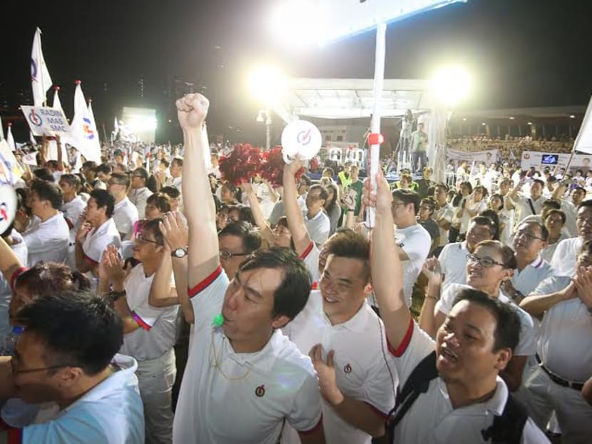 Gallery: PAP landslide win – Celebrations on Polling Night Gallery: PAP landslide win – Celebrations on Polling Night