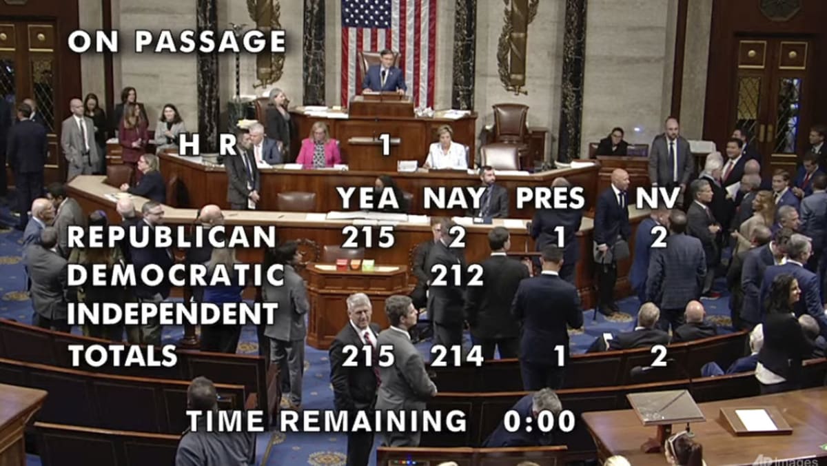 US House passes Trump’s big tax bill headed next for the Senate