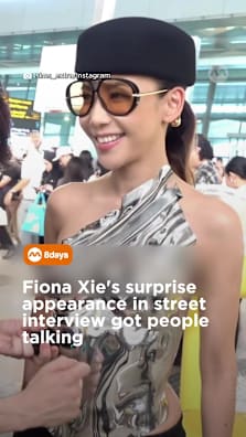 Seriously, how is she 44? #8dayssg #8dayssglocalent #viral #street #interview 