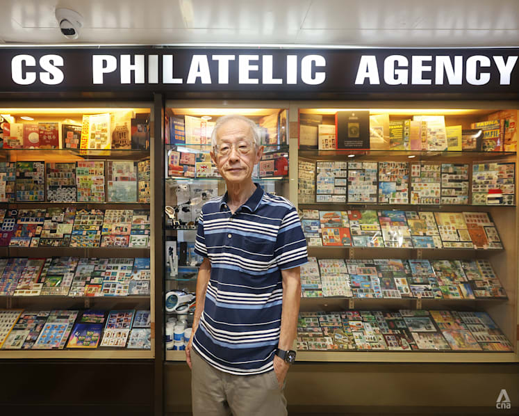 'I'll take everything': The 81-year-old stamp shop owner who never says no