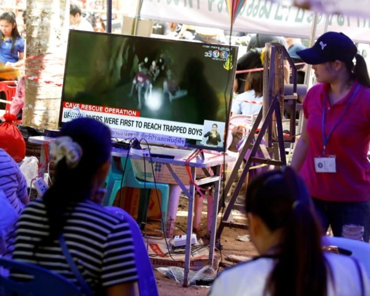 Singapore offers assistance to extract Thai youths stranded in flooded cave