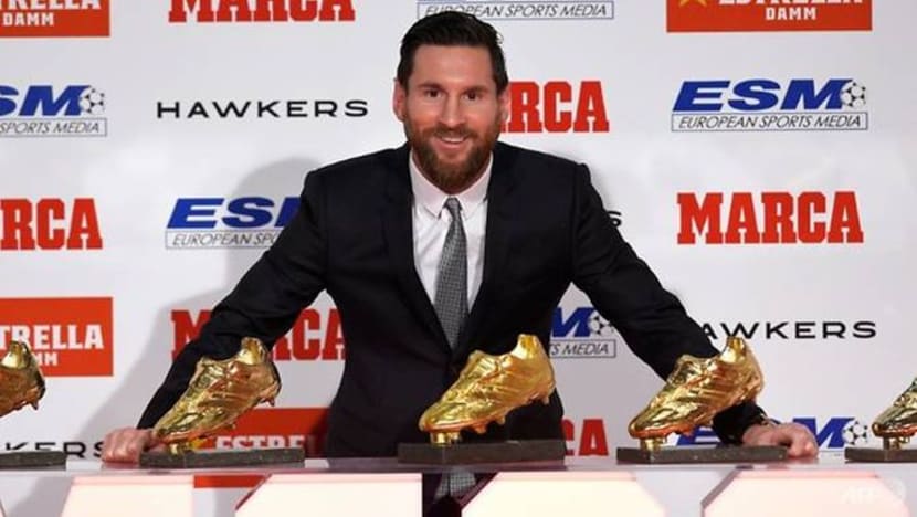 Messi menang Anugerah 'But Emas' buat kali ke-5 Messi menang Anugerah 'But Emas' buat kali ke-5