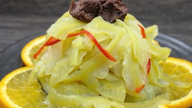 食谱：凉拌梅渍苦瓜