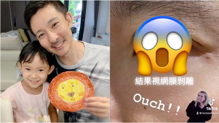 Leon Jay Williams Almost Went Blind After Getting Kicked In The Eye By His 6-Year-Old Daughter