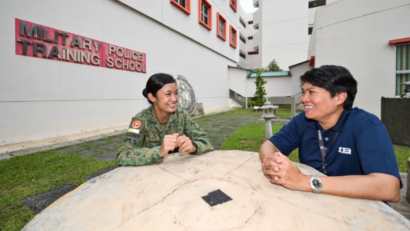 1WO Noraisah Abdul Jalil & MSG NurSheila Zuraidah saling sokong, perkasa polis tentera wanita SAF