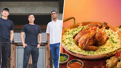 Chicken Rice Paella & Prata Pizza Served At Michelin-Starred Labyrinth Chef’s Hip Spinoff Restaurant & Bar At National Gallery S’pore