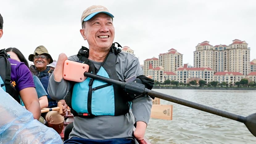 How this team made dragon boat racing possible for amputees, stroke survivors