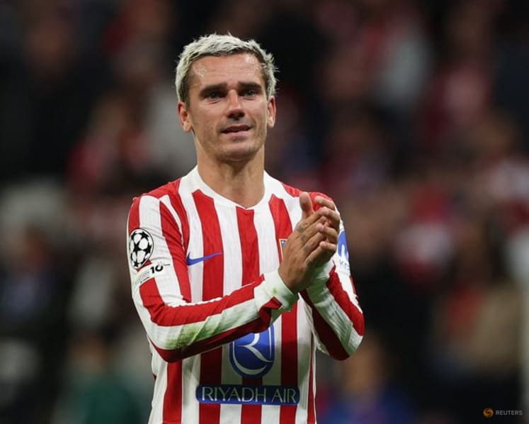 Griezmann tells Atletico to take second-half bite to Arsenal for return leg