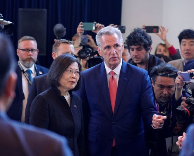 Was the meeting between US House Speaker McCarthy and Taiwan President Tsai a success for them?