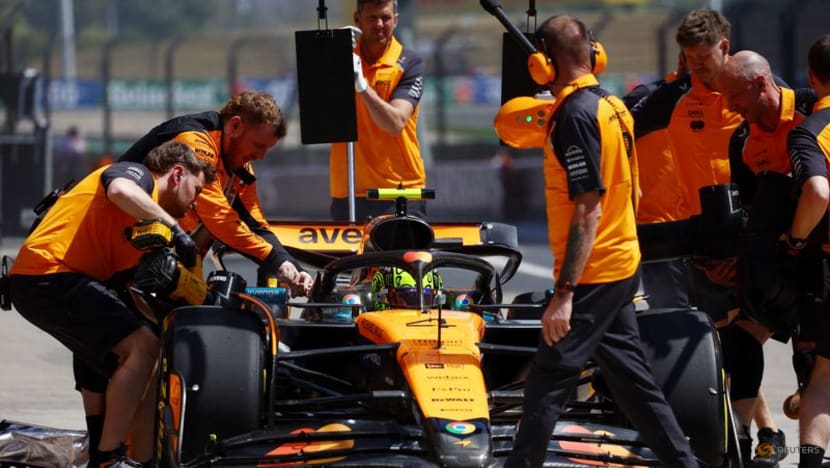 McLaren's Norris tops practice for Chinese Grand Prix ahead of Ferrari's Leclerc