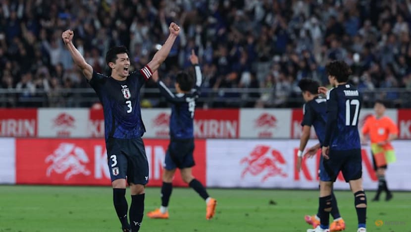 Japan fight back to earn first ever win over Brazil - CNA