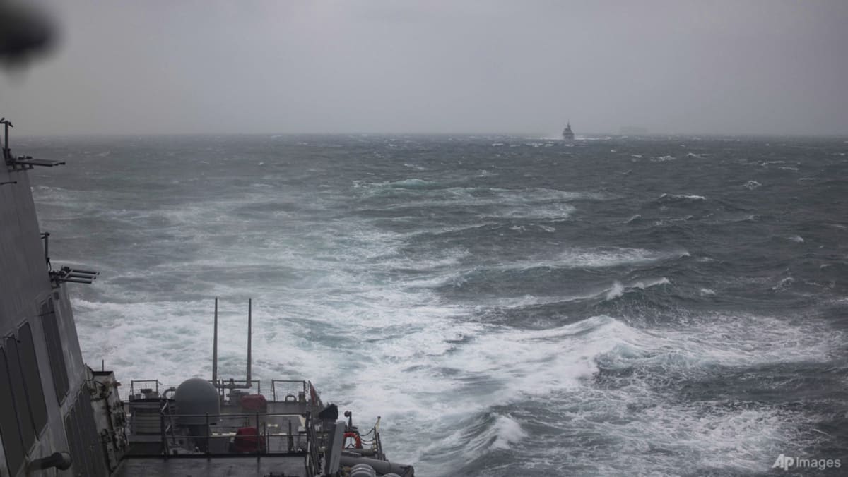 First US Navy ships sail through Taiwan Strait since Trump inauguration First US Navy ships sail through Taiwan Strait since Trump inauguration