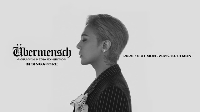 G-Dragon “Übermensch”沉浸式艺术展览，10月登陆Jewel！