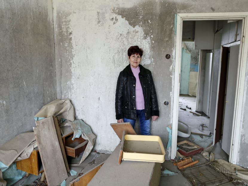 Gallery: Former Chernobyl residents take a bittersweet visit home