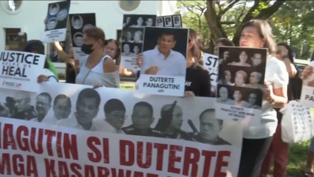 国际刑院检方：杜特尔特授权展开杀戮并点名受害者