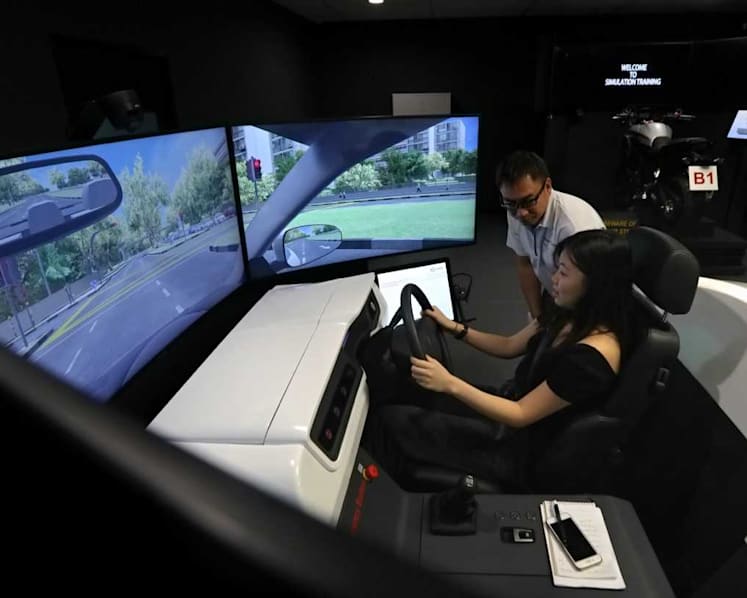 I tried the new simulator training for learner motorists and I survived (barely) to tell the tale