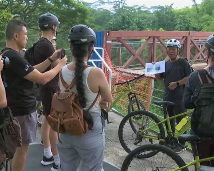 Cycling through history: Tour of military sites part of NHB efforts to tell stories from Japanese Occupation