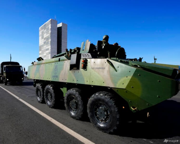 Brazil's Bolsonaro loses major vote after military display