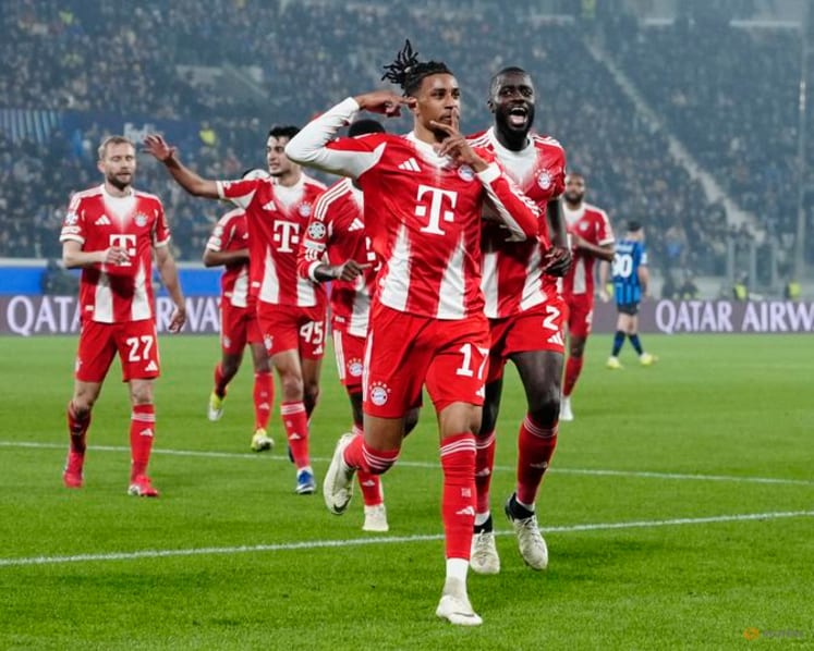 Bayern hit Atalanta for six in Bergamo masterclass
