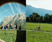 I visited Salzburg's new Sound Of Music museum and cycled on a bike named Julie Andrews