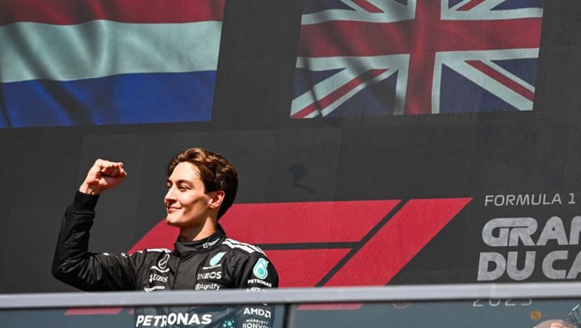 Winner Russell driving better than ever but title a long shot