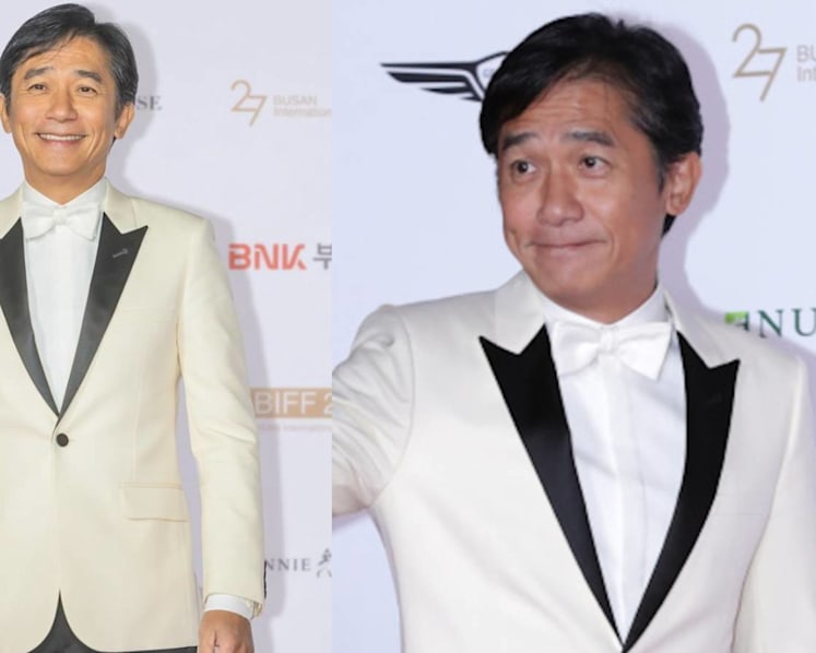 Tony Leung Walks Red Carpet In Busan Looking Really Nervous