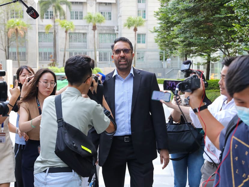 Workers' Party leader Pritam Singh arriving at the State Courts, March 19, 2024. Workers' Party leader Pritam Singh arriving at the State Courts, March 19, 2024.