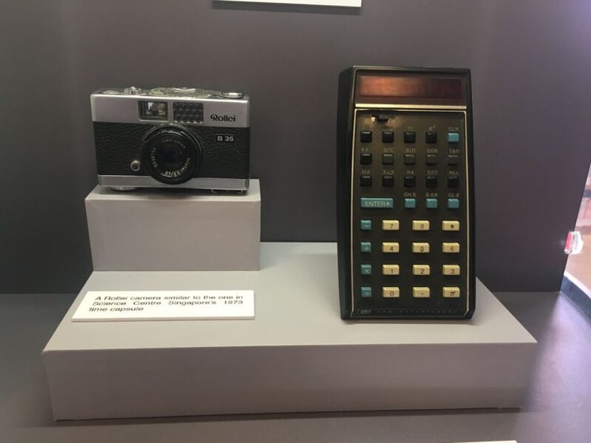 Replicas of time capsule objects on exhibition at public libraries - TODAY