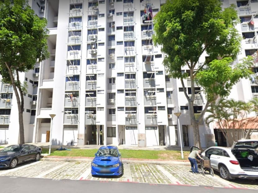 An abandoned infant found alive in a rubbish chute had no visible injuries and his condition was stable, the police said.