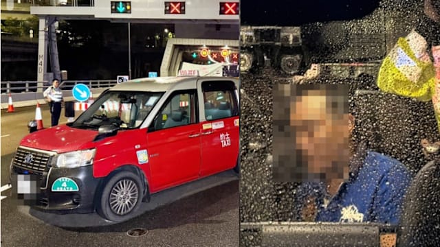 港男称被人追砍抢德士危驾  警逮捕男子并调查其精神状态