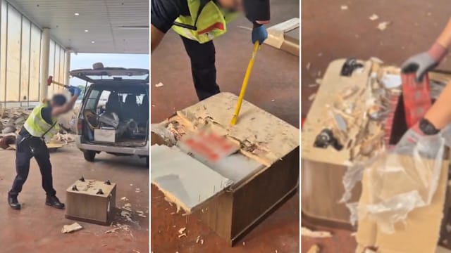 家具暗藏漏税香烟 移民局人员兀兰关卡截获逾150条香烟