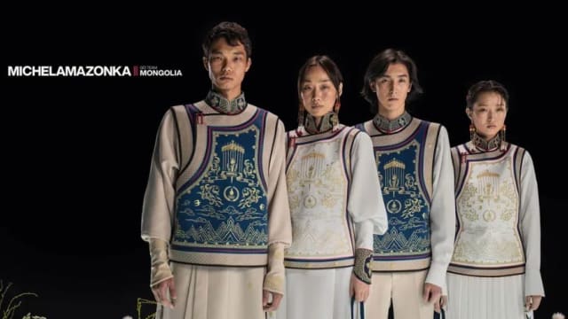 蒙古官方奥运服装 网民赞“最好看奥运服装”