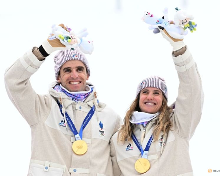 SkiMo-France's Harrop and Anselmet claim inaugural mixed relay gold
