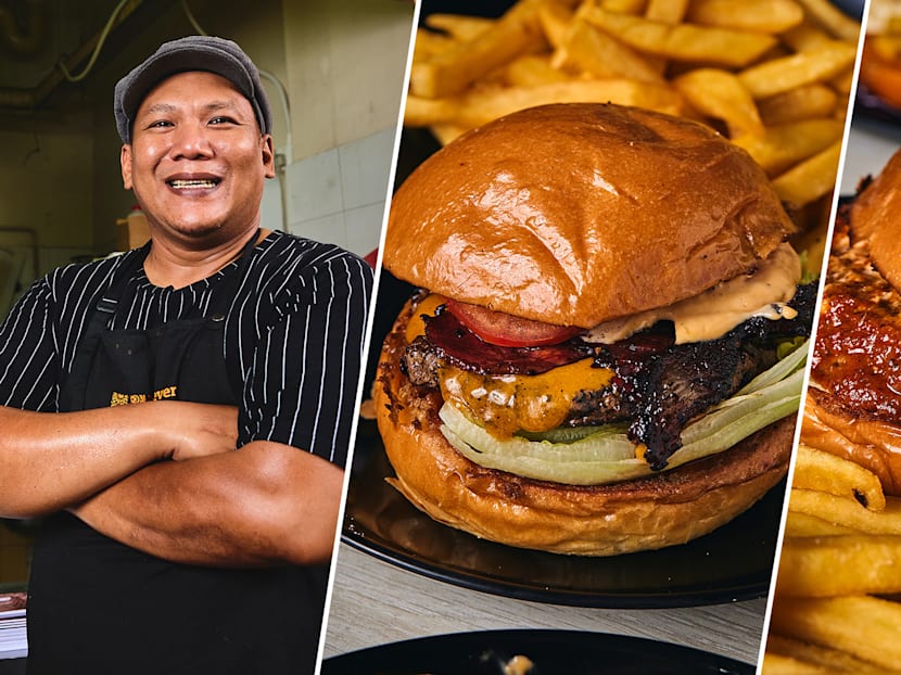 Sedap Wagyu Burgers From $6 By Ex-Three Buns Head Chef At Muslim-Friendly Hawker Stall In Jln Besar