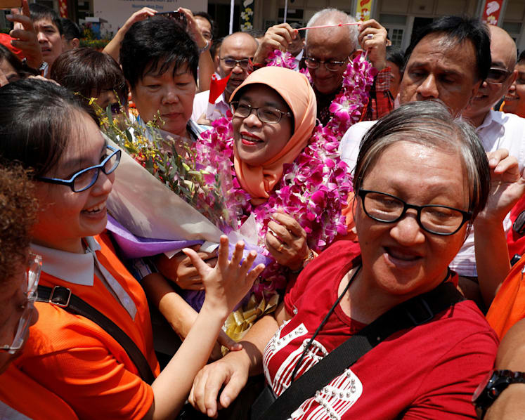 ‘Let’s work on country’s challenges together’: Halimah
