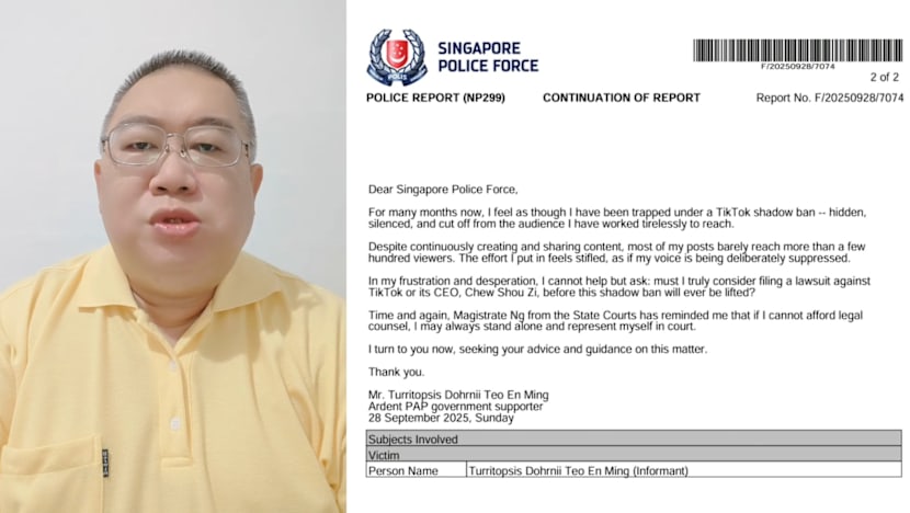 Turritopsis Dohrnii Teo En Ming Files Police Report Over TikTok ‘Shadow-Ban’