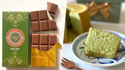 Old Seng Choong’s New Pandan Chiffon Cake & Durian Milk Chocolate: Nice Or Not?